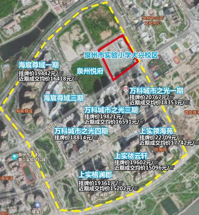 片最新调整汇总：中小学……2025泉州中心城区学区划(图11)